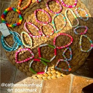 Handmade bracelets by Sunny shell co